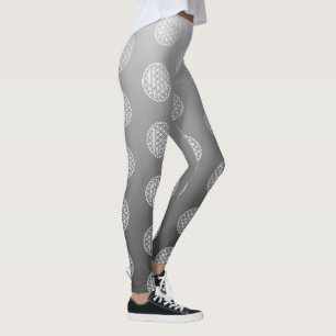 Leggings FLEUR DE VIE - Symbole de géométrie sacrée contour
