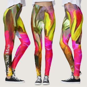 Leggings Fleurs d'amour PM0001