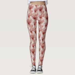 Leggings Fleurs dans le Voile de Scarlet