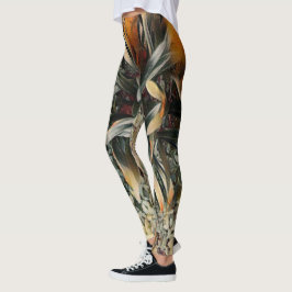 Leggings Fleurs d'art