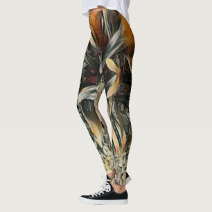 Leggings Fleurs d'art
