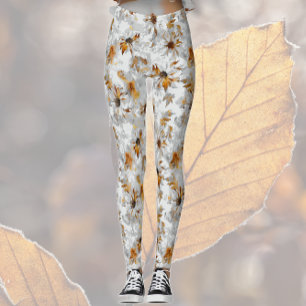 Leggings Fleurs d'automne
