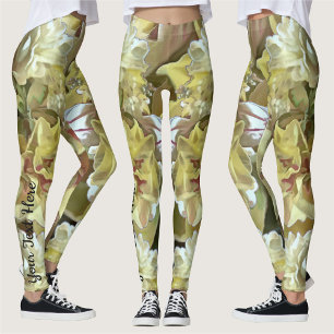 Leggings Fleurs de premier ressort PCM1