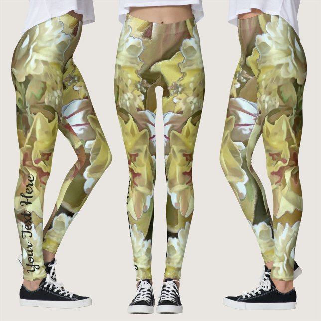 Leggings Fleurs de premier ressort PCM1 (Créateur téléchargé)