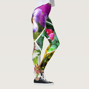 Leggings Fleurs de printemps