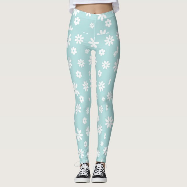 Leggings Fleurs et pétales 10 (Devant)