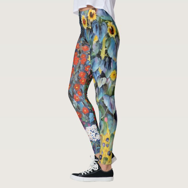 Leggings Fleurs peintes (Gauche)