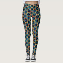 Fleurs simples bleues et jaunes