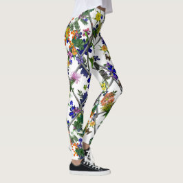 Leggings Fleurs sur une clôture