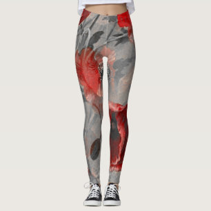 Leggings Fleurs   Zazzle_Growshop.
