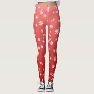 Leggings Flocon de neige de Noël