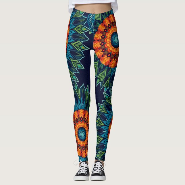 Leggings Floral (Devant)
