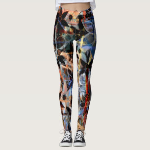 Leggings Floral coloré #5