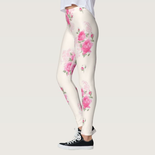 Leggings Floral populaire (Gauche)