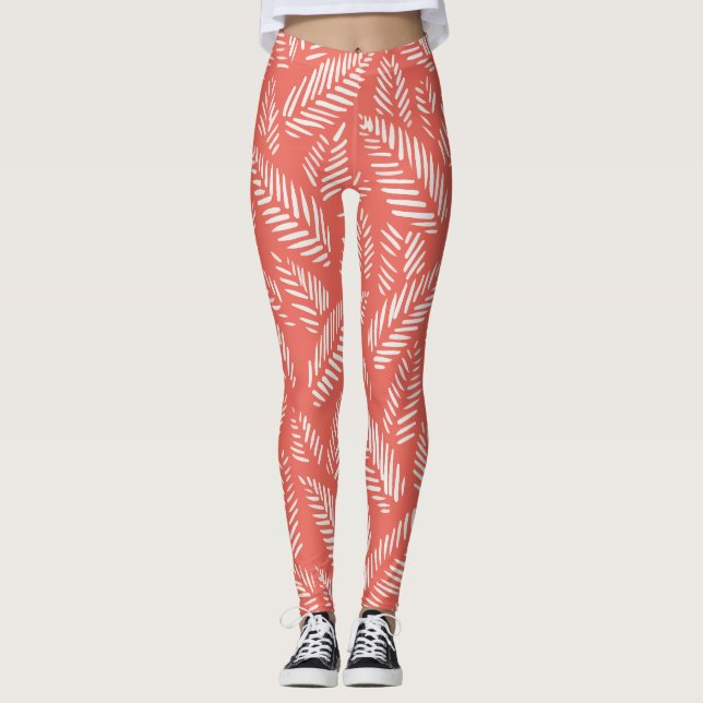 Leggings Floral rose (Devant)