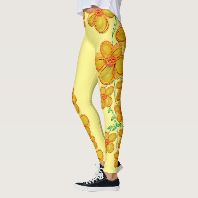 Leggings Floral sauvage (Gauche)