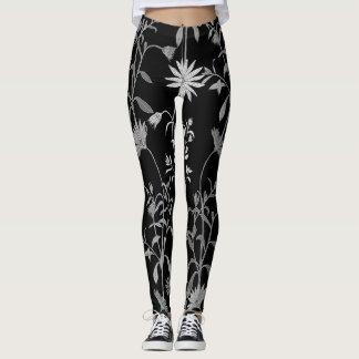 Leggings Floral vintage : arrière - plan d'invitation sans 