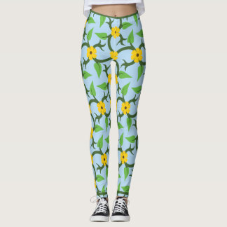 Leggings floraux