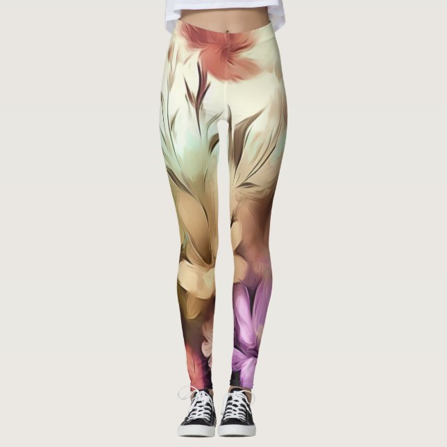 Leggings floraux (Devant)