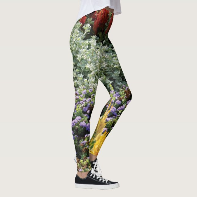 Leggings floraux colorés, M (Droite)