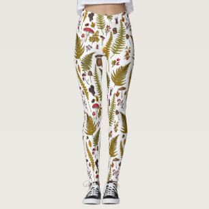 Leggings Flore et faune boisées 2