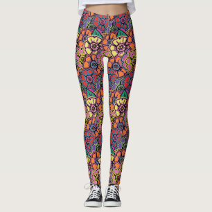 Leggings Flower Power #20