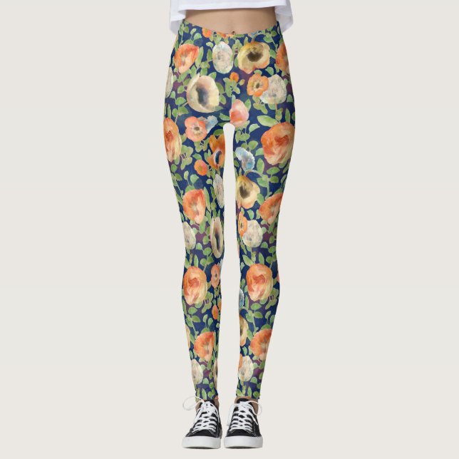 Leggings Flowers (Devant)