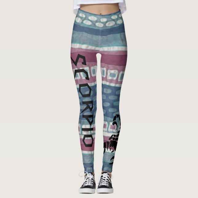 Leggings Fonctionnement de Scorpion/séance (Devant)