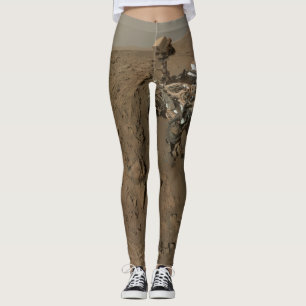 Leggings Forage sur Mars Curiosity Paysage martien rouge