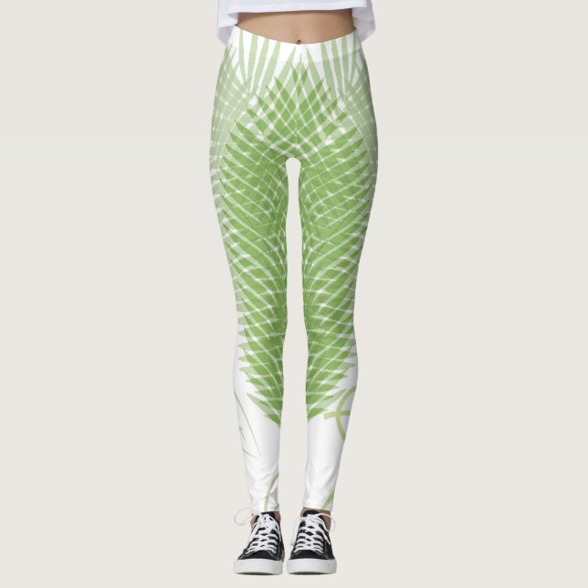 Leggings Forêt de Fern (Devant)