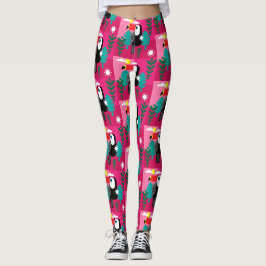 Leggings Forêt tropicale tropicale Toucan