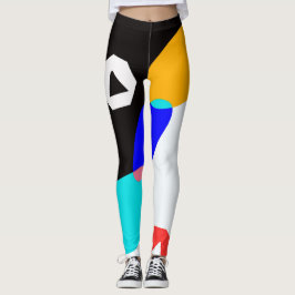 Leggings Formes colorées