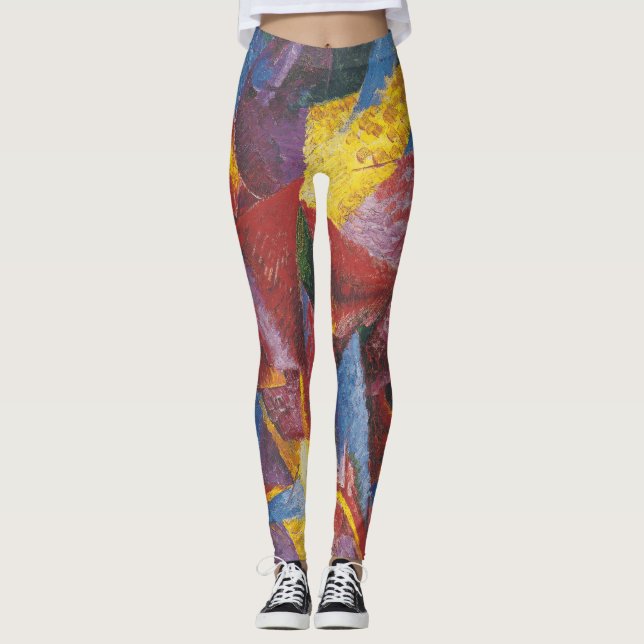 Leggings Formes plastiques d'un cheval - Umberto Boccioni (Devant)