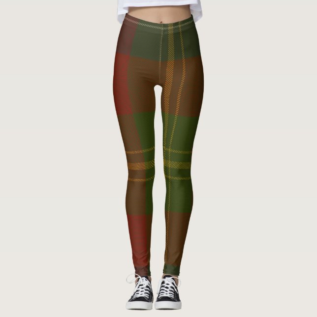 Leggings Forrester Tartan Clan Plaid (Devant)