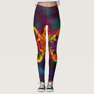 Leggings Fractale Apophysis Abstraite XI