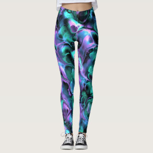 Leggings Fractale colorée