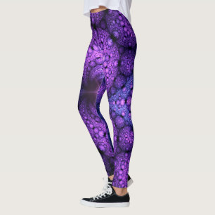 Leggings Fractale d'Apophysis - fusion d'atomes + vos idées