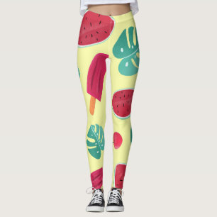 Leggings Fraise
