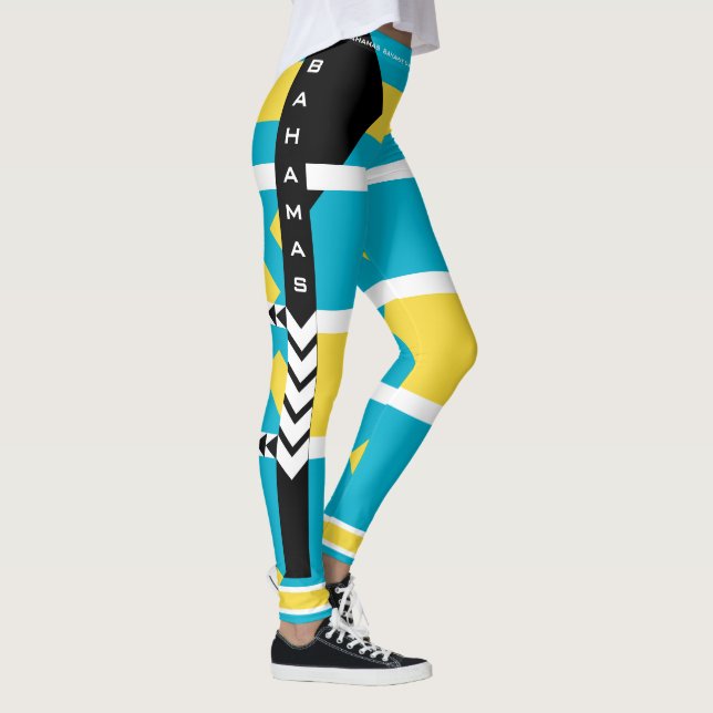 Leggings Frau Bahamas Design (Rechts)