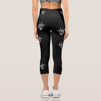 Leggings Frau Black Diam's Schwarzer Diamant
