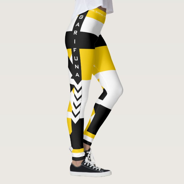 Leggings Frau Design GARIFUNA (Rechts)