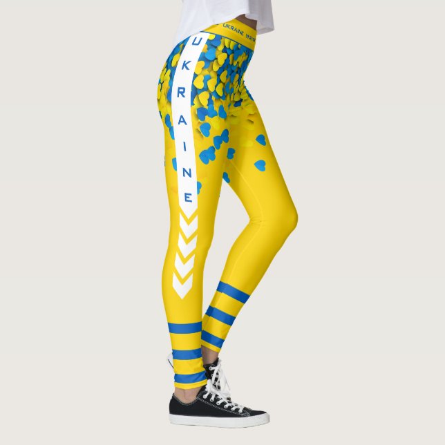 Leggings Frau Design Ukraine (Rechts)