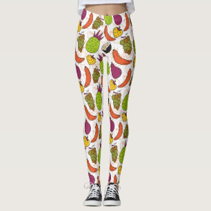 Leggings Fruit seamless pattern   Fruit surface pattern 34