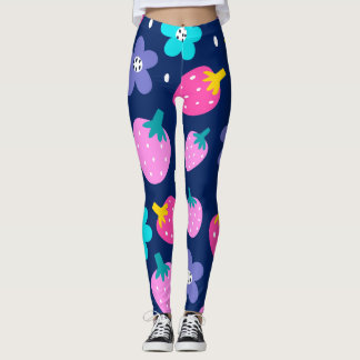 Leggings Fruits de fleurs