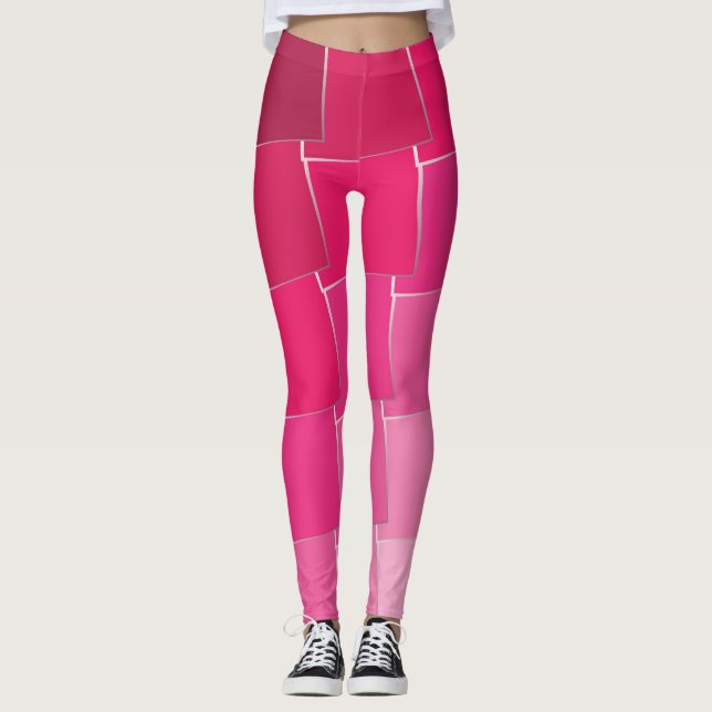 Leggings fuchsia 11 (Devant)