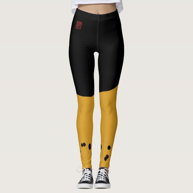 Leggings Fujigoshinkamonkurokirasya-Jinbaori (Devant)