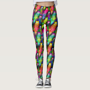 Leggings Funny Cats Motif-54578