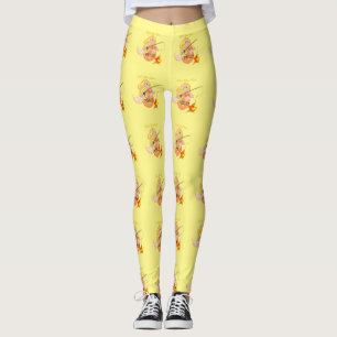 Leggings Funny Pêche Fille Sirène Thunder_Cove