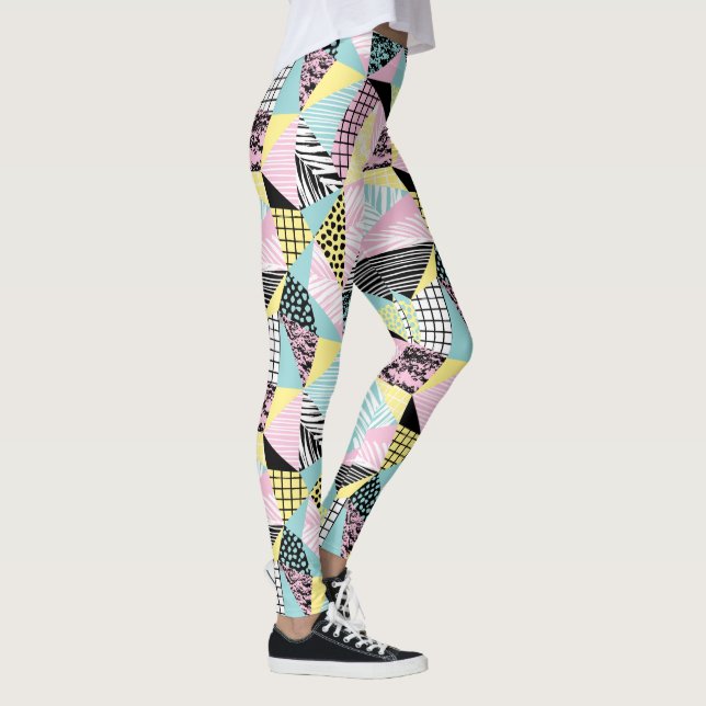 Leggings für abstrakte Muster (Rechts)