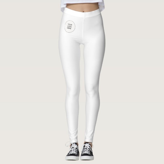 Leggings für benutzerdefinierte Vorlagen Hinzufüge (Vorderseite)
